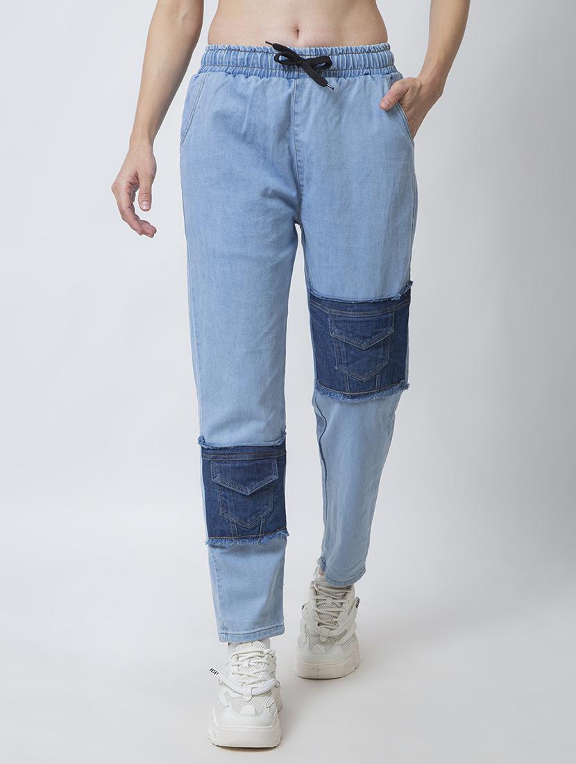 women light blue cotton jeans - 21275575 - Zoom Image - 0