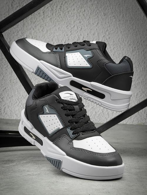 men black lace up sneaker - 21276216 -  Standard Image - 0