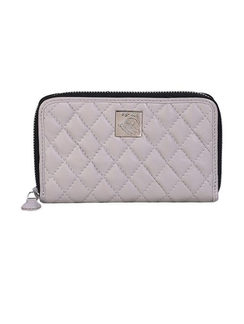 grey leather wallet - 21276367 - Standard Image - 0
