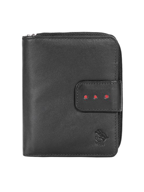 black leather wallet - 21276370 - Standard Image - 0