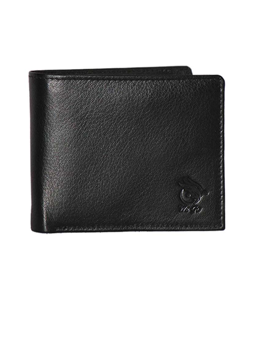 black leather wallet