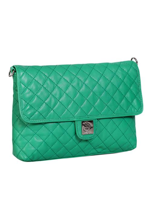green leather sling bag - 21276657 - Standard Image - 0
