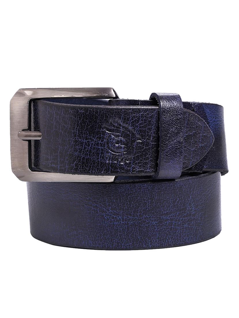 navy blue leather belt - 21276731 - Zoom Image - 0