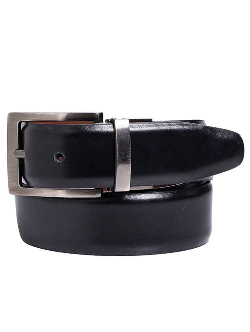 black leather belt - 21276775 - Standard Image - 0