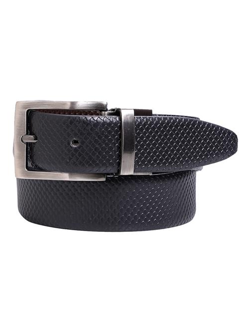 black leather belt - 21276787 - Standard Image - 0