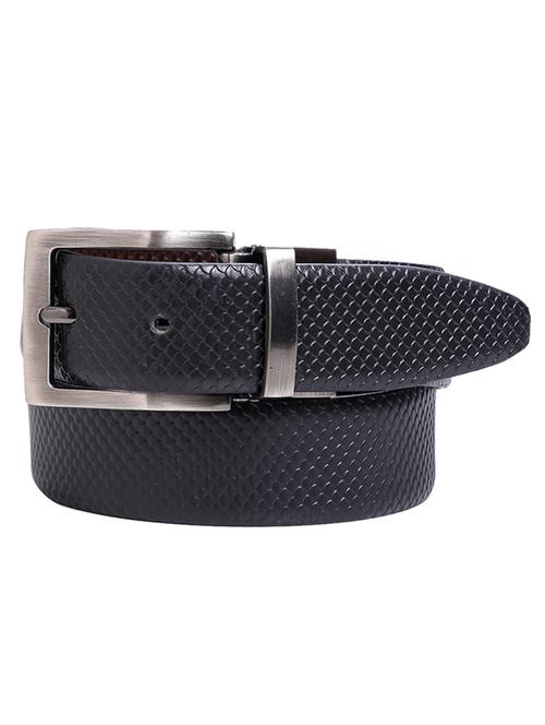 black leather belt - 21276790 - Standard Image - 0