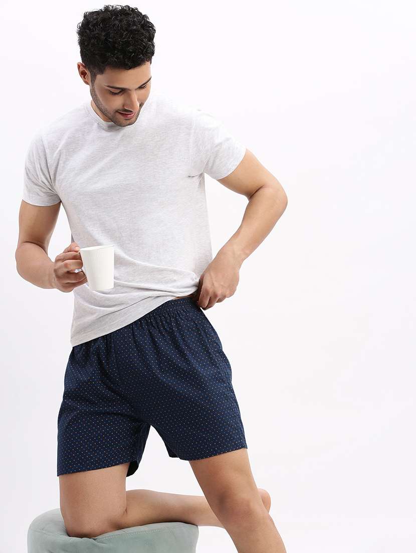 men mid rise printed boxer - 21276843 -  Standard Image - 1