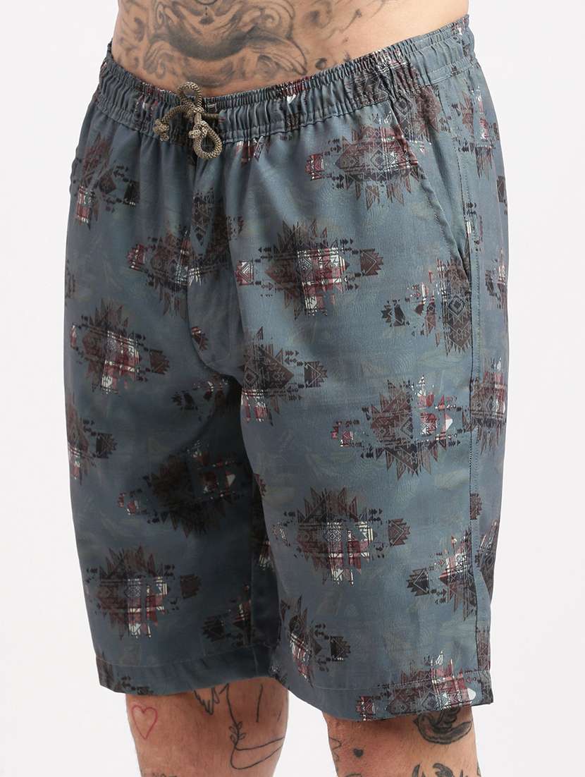 men printed cotton co-ord set - 21276974 -  Standard Image - 6