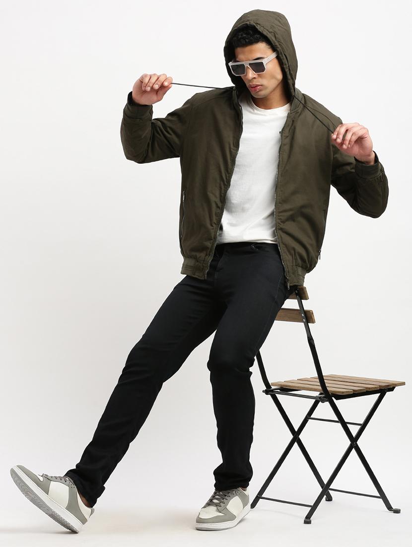 men long sleeves reversible bomber jackets - 21277102 - Standard Image - 6