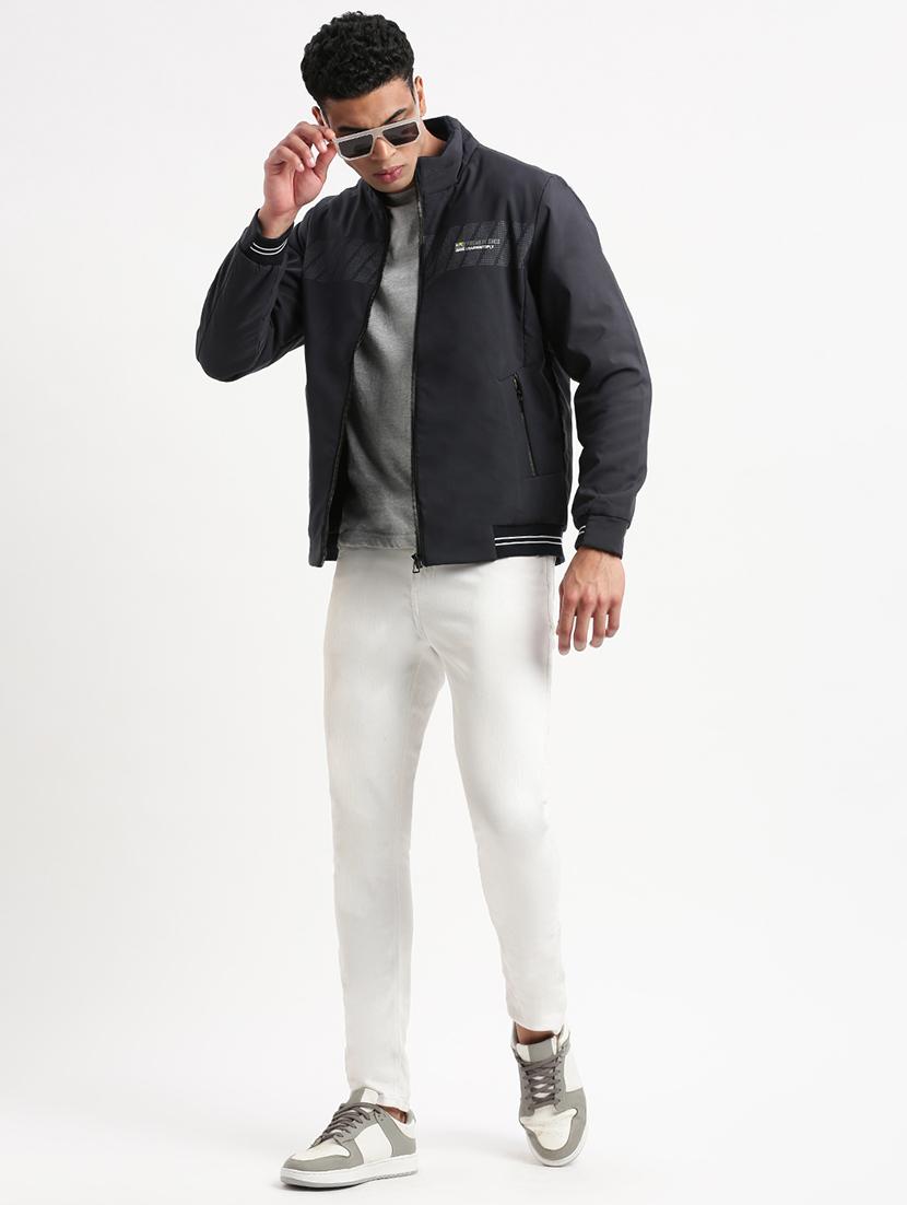 men long sleeves bomber jackets - 21277108 - Standard Image - 4