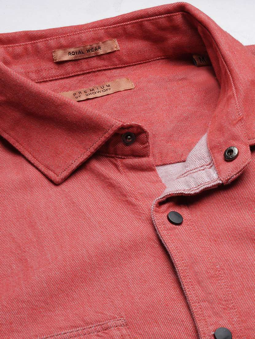 men solid casual shirt - 21277173 -  Standard Image - 6