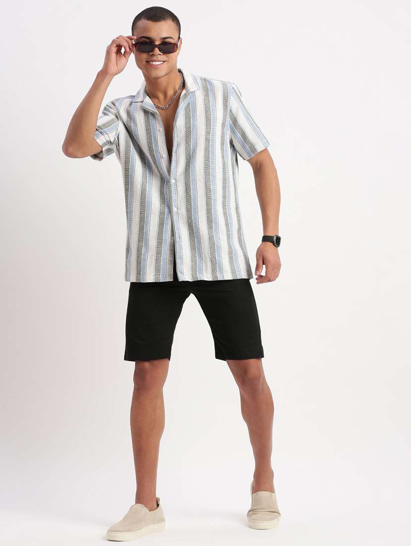 men striped casual shirt - 21277188 -  Standard Image - 4