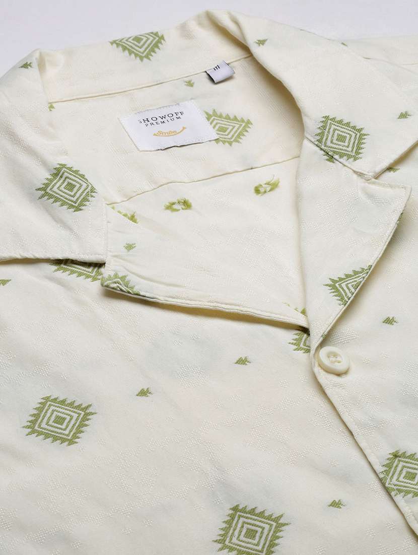 men printed casual shirt - 21277200 -  Standard Image - 6