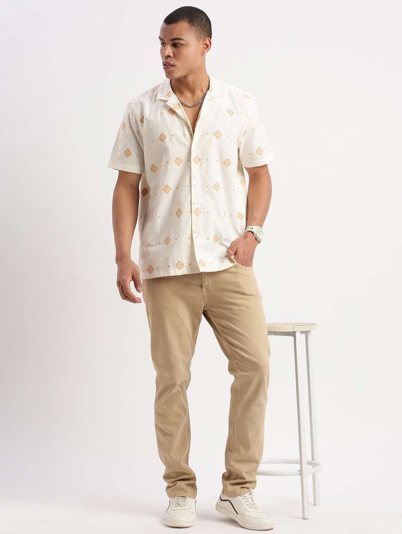 men printed casual shirt - 21277201 -  Standard Image - 4
