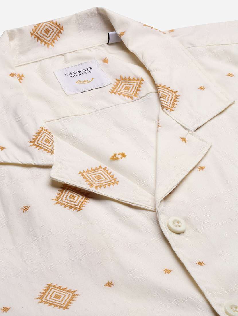 men printed casual shirt - 21277201 -  Standard Image - 6