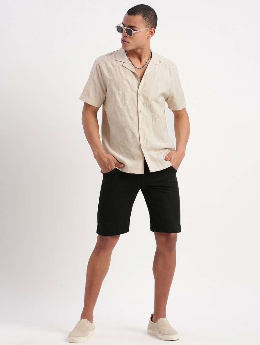 men self design casual shirt - 21277205 -  Standard Image - 4