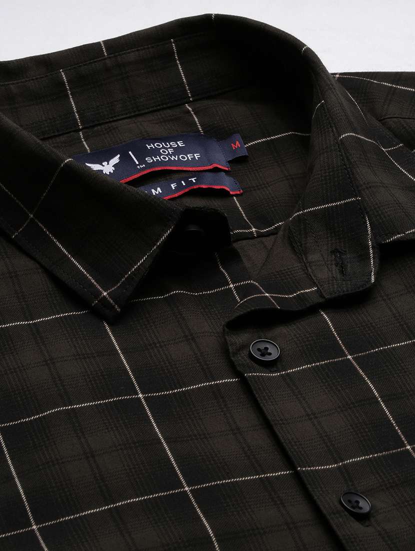 men checkered casual shirt - 21277221 -  Standard Image - 6