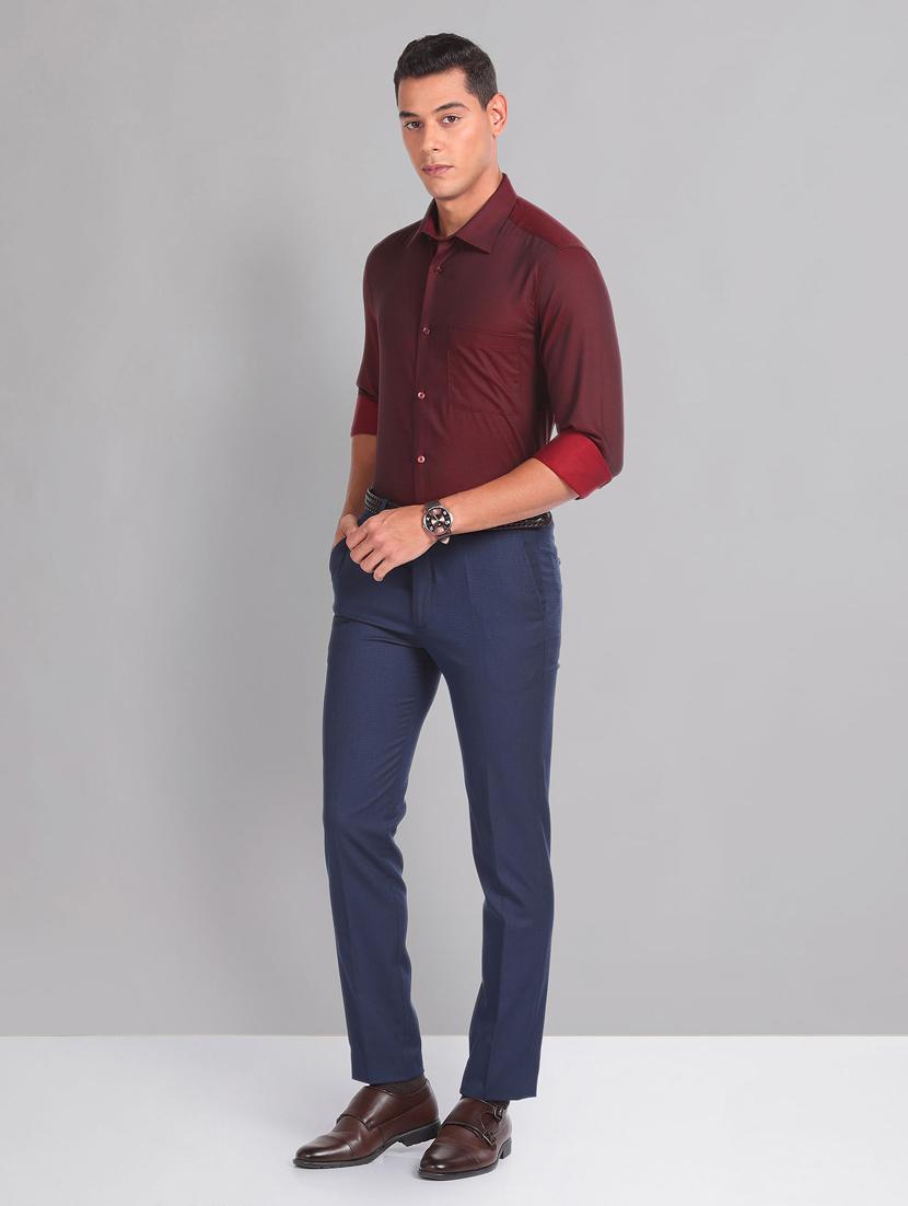 men solid formal shirt - 21277291 - Standard Image - 4