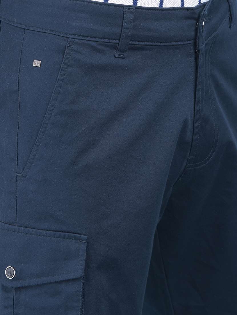 men mid-rise solid regular shorts - 21277439 -  Standard Image - 6