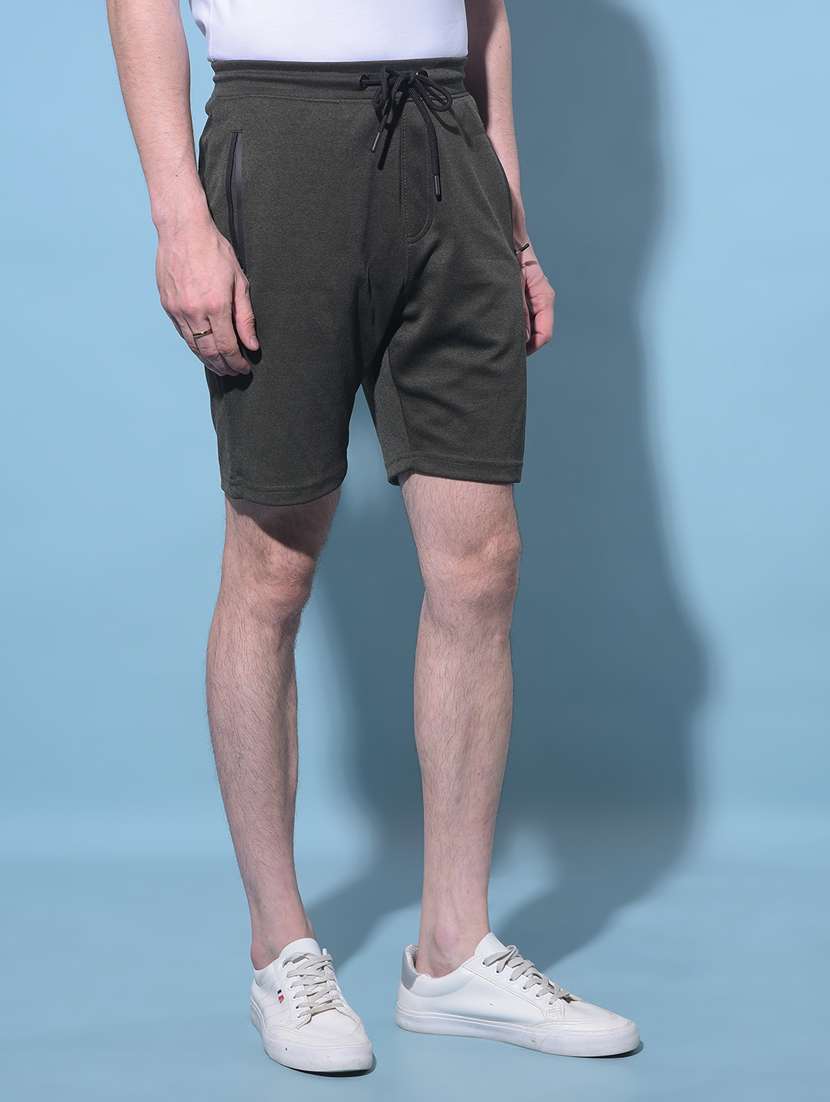 men mid-rise solid regular shorts - 21277443 -  Standard Image - 1