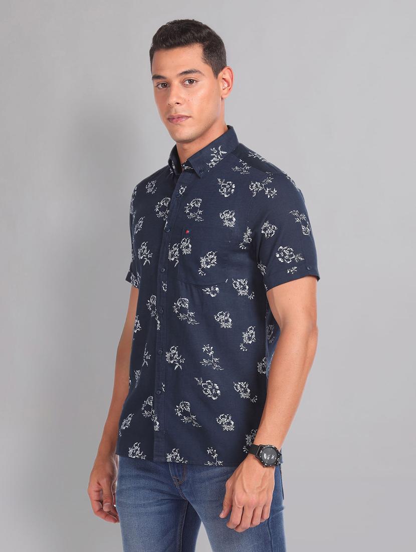men printed casual shirt - 21278063 - Standard Image - 1