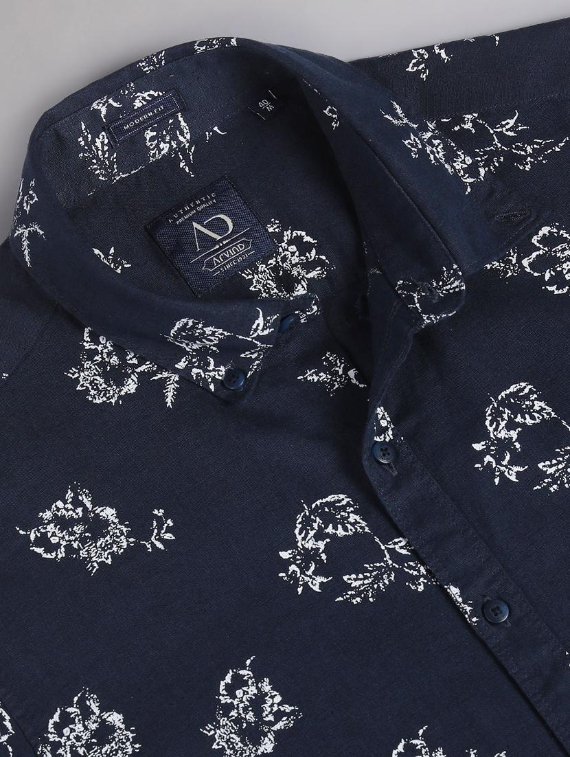 men printed casual shirt - 21278063 - Standard Image - 4
