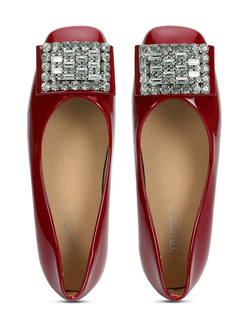 red patent leather ballerina - 21278249 - Standard Image - 4