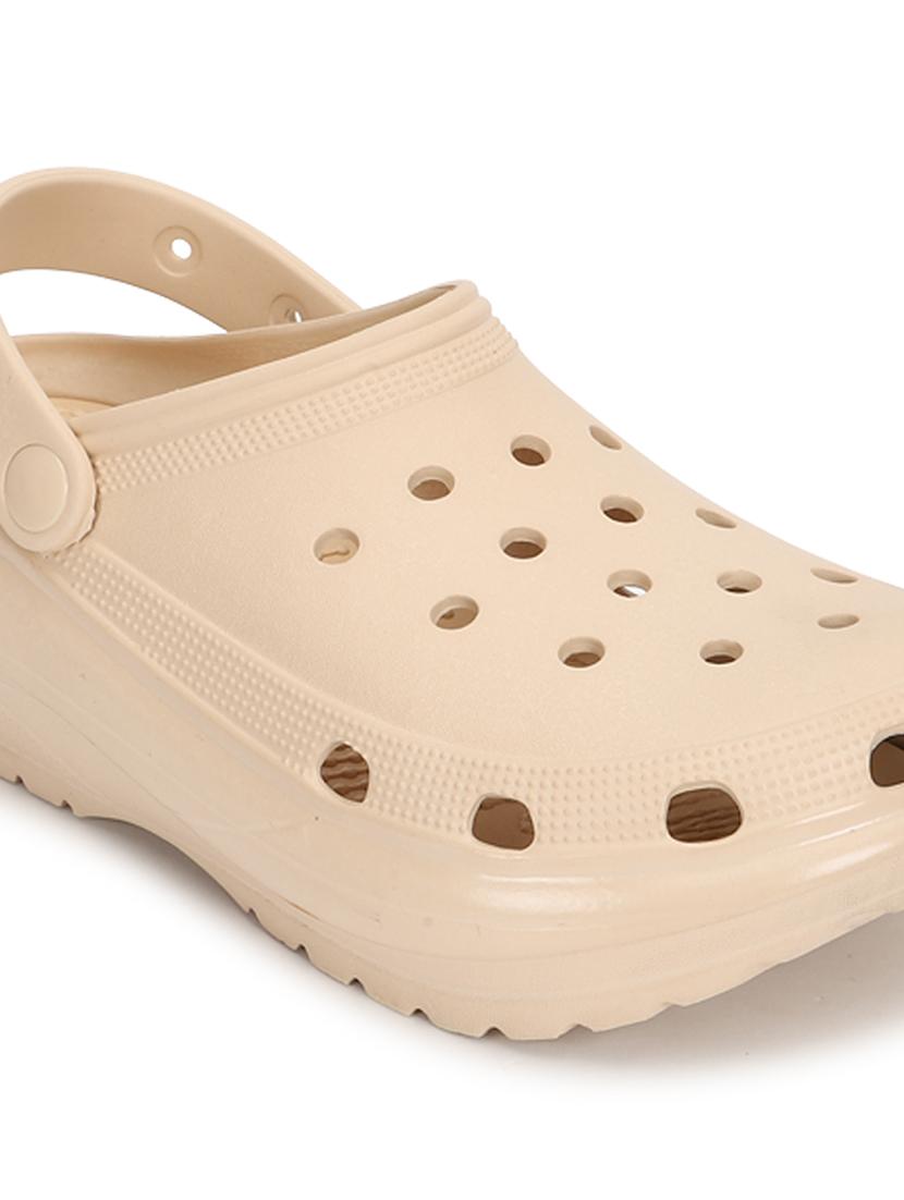 beige slip on clogs - 21278257 - Standard Image - 6