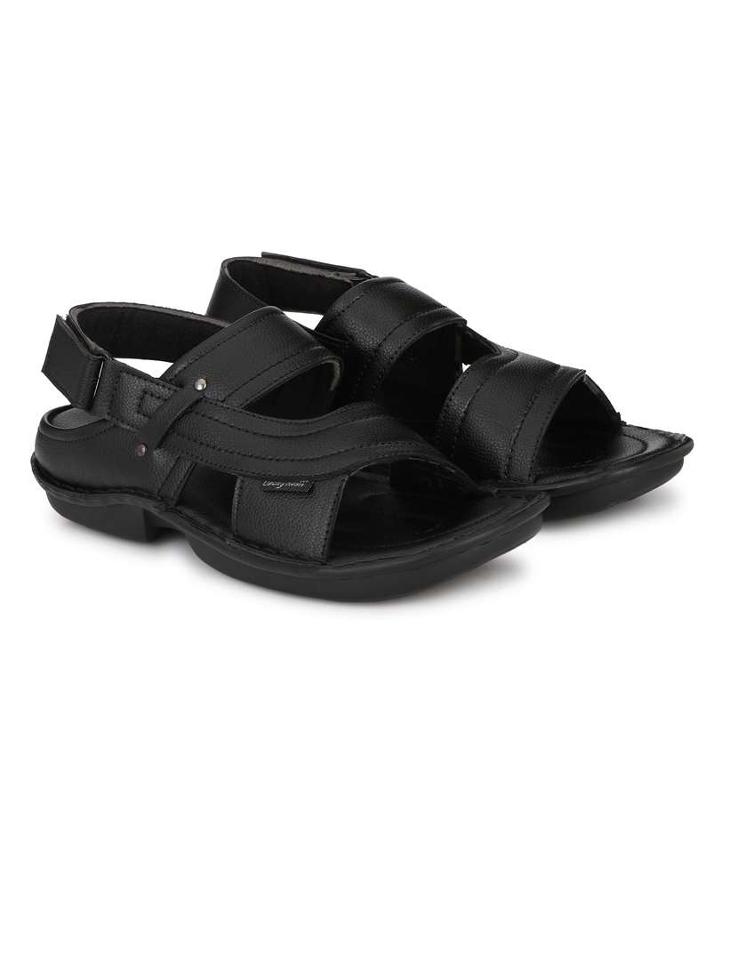 bucik bck073 lightweight comfort summer trendy premium stylish men black sandals  - 21278360 -  Standard Image - 1
