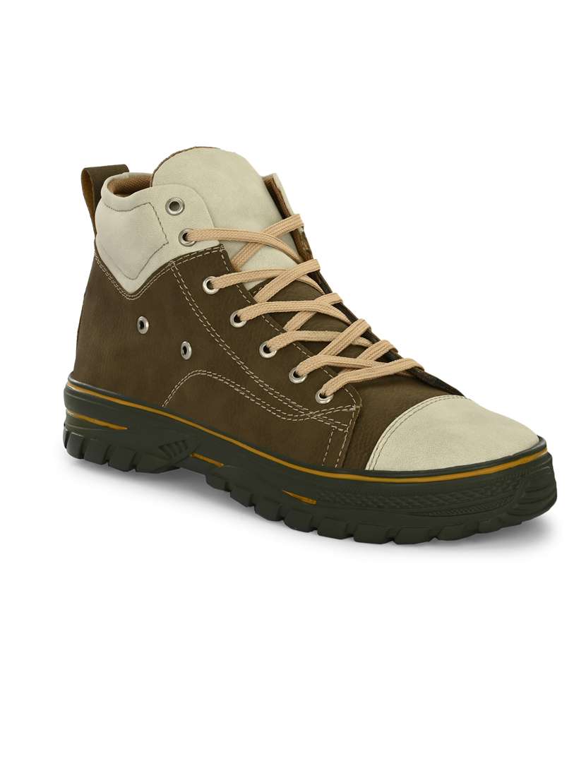 bucik olive bck4025 lightweight comfort summer trendy premium stylish high tops for men  - 21278475 -  Standard Image - 1