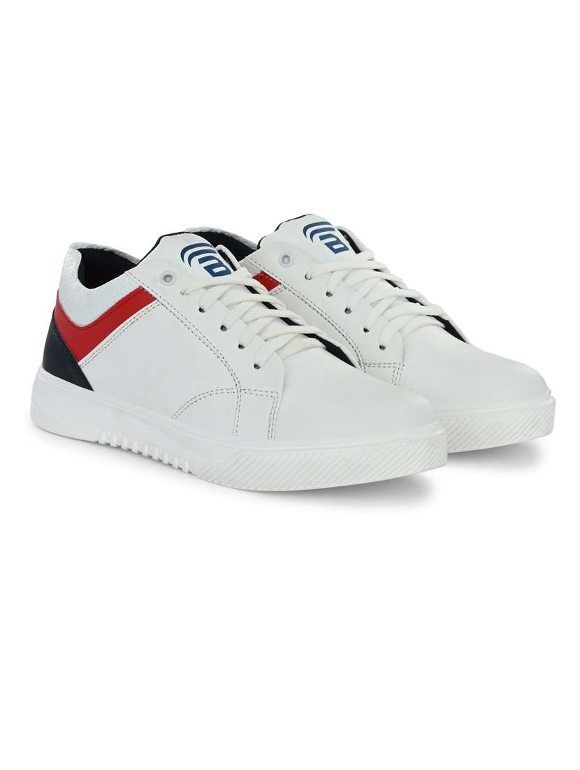 bucik white bck10146 lightweight comfort summer trendy premium stylish sneakers for men  - 21278495 -  Standard Image - 1