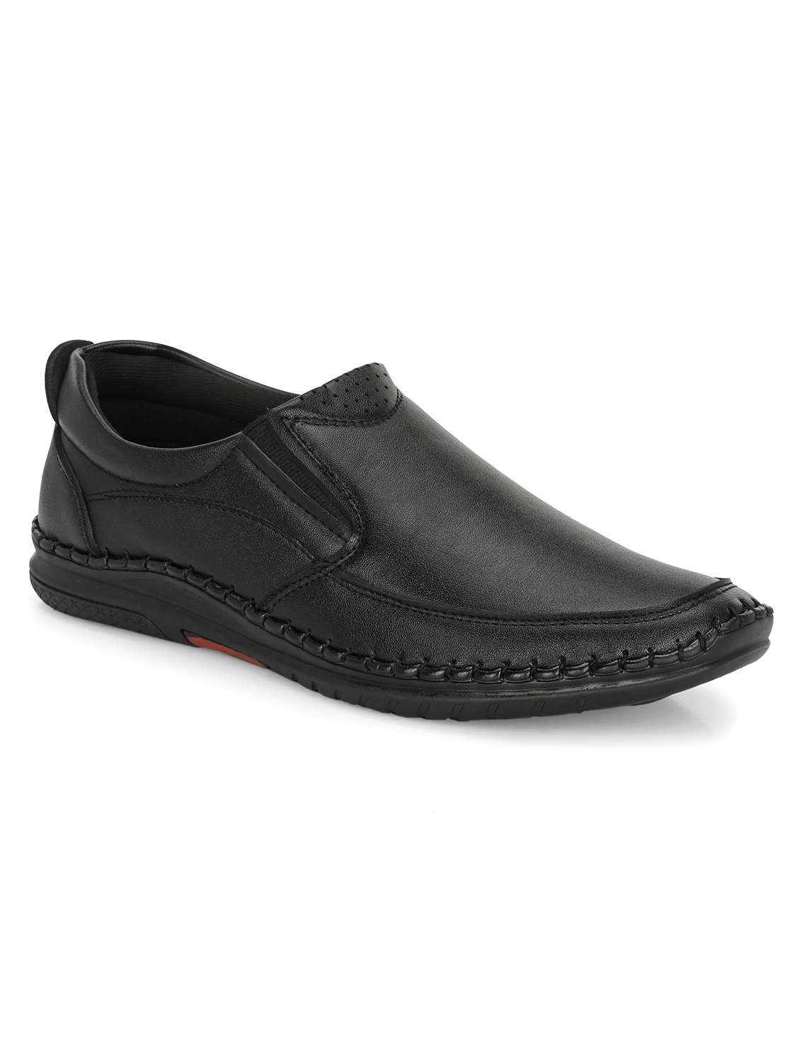 Bucik Black Mocassin For Men - 21278593 -  Standard Image - 1
