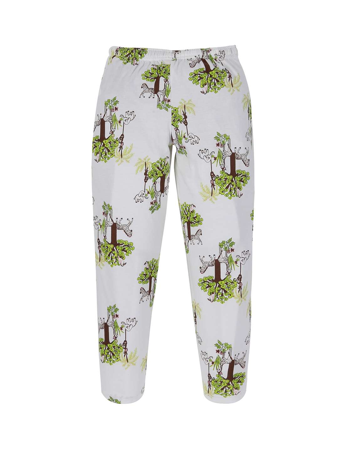 girls round neck printed pyjama nightwear set - 21278844 - Standard Image - 4