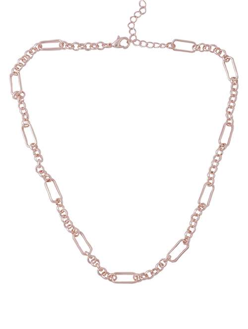 gold brass chain necklace - 21279321 - Standard Image - 0