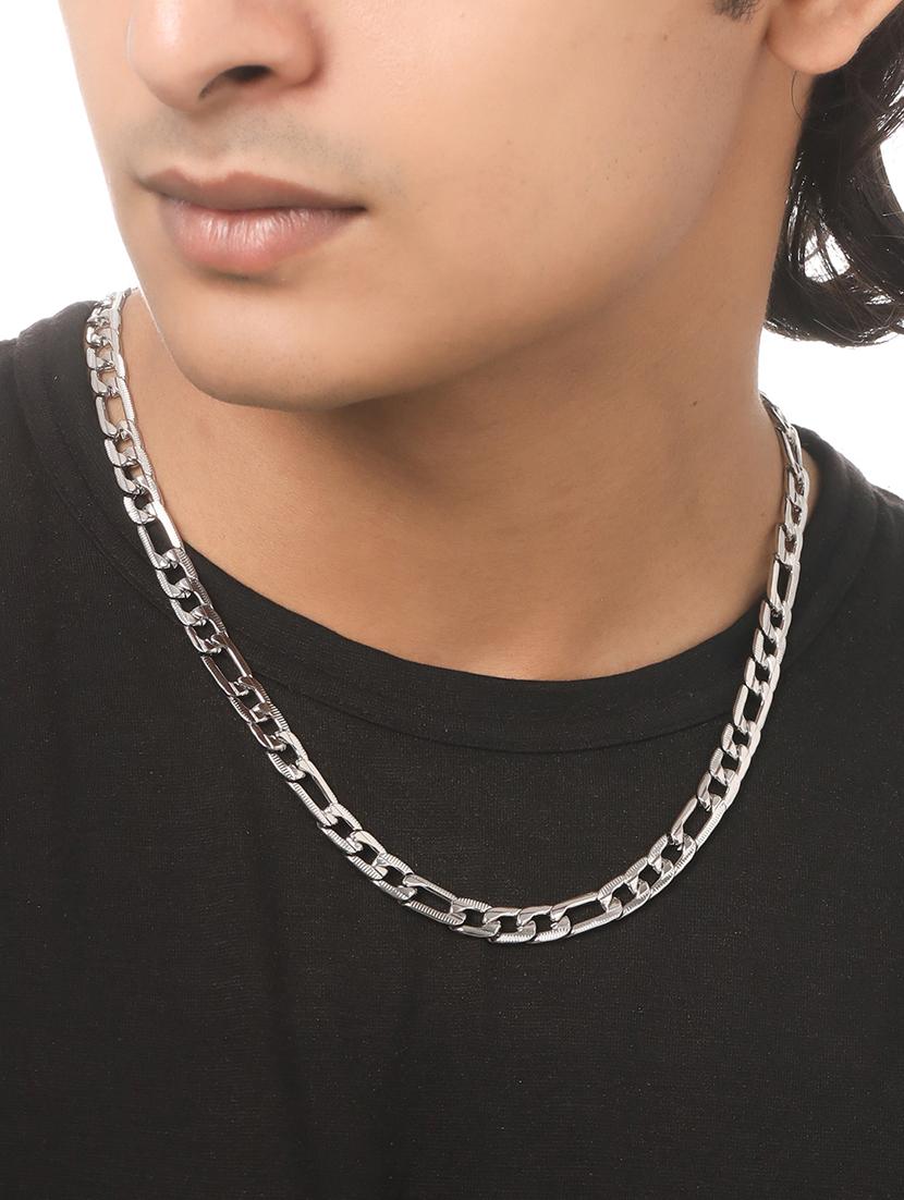 men stainless steel necklace - 21279349 - Standard Image - 4