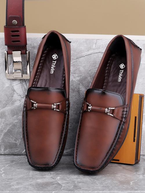 men slip on horsebit loafers - 21279598 - Standard Image - 0