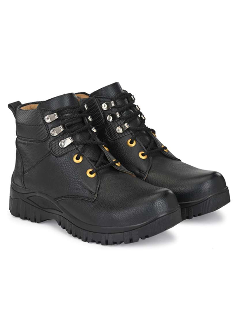 bucik black bck3072 lightweight comfort summer trendy premium stylish boots for men  - 21279779 -  Standard Image - 1