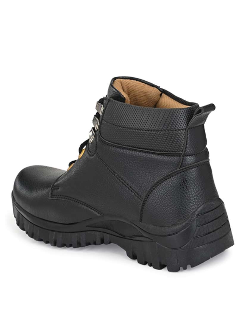 bucik black bck3072 lightweight comfort summer trendy premium stylish boots for men  - 21279779 -  Standard Image - 4