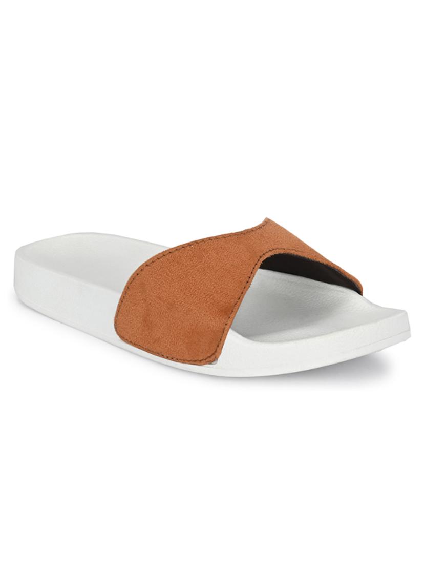 bucik tan women bck9020 lightweight comfort summer trendy premium stylish slides  - 21279799 -  Standard Image - 1