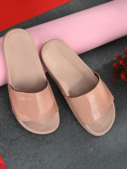 bucik pink women bck9019 lightweight comfort summer trendy premium stylish slides  - 21279800 -  Standard Image - 0