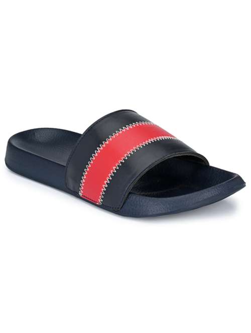 bucik blue men bck9060 lightweight comfort summer trendy premium stylish slides - 21279817 - Standard Image - 0