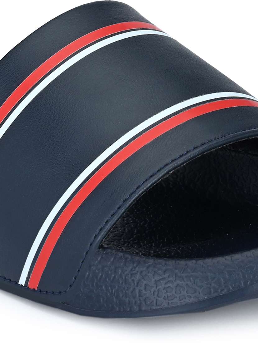 bucik blue men bck9051 lightweight comfort summer trendy premium stylish slides - 21279823 - Standard Image - 4