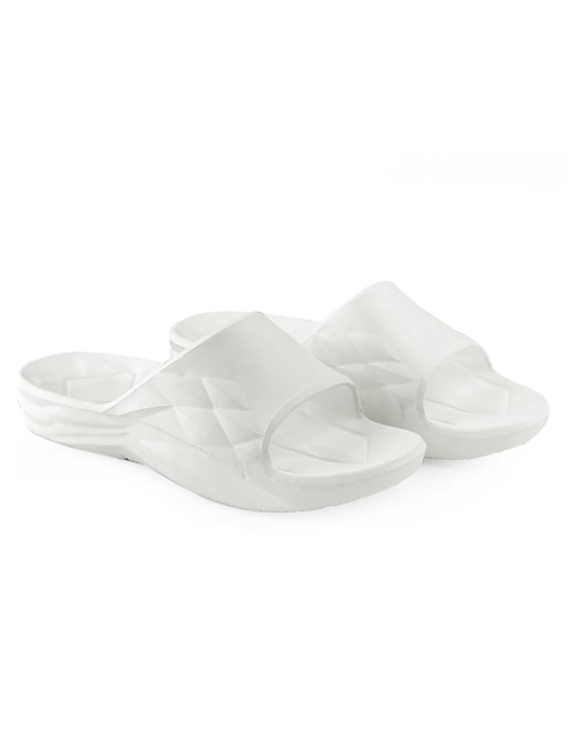 white slip on flip flop - 21279854 - Standard Image - 1