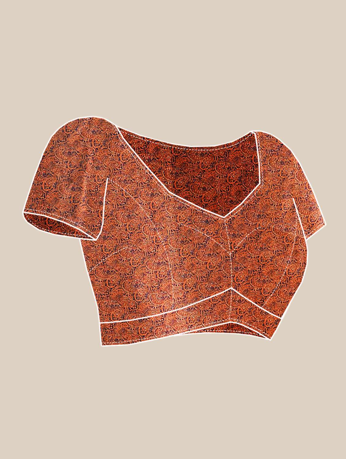 women multi color printed saree with blouse - 21279997 -  Standard Image - 4