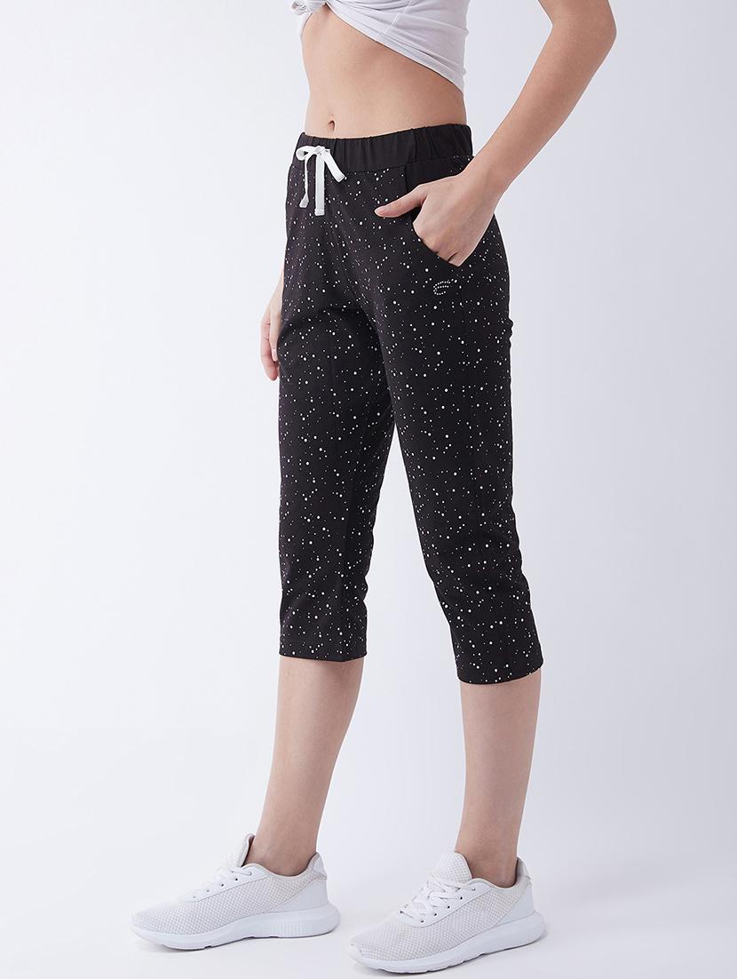 women mid rise cotton blend capri - 21280125 -  Zoom Image - 0