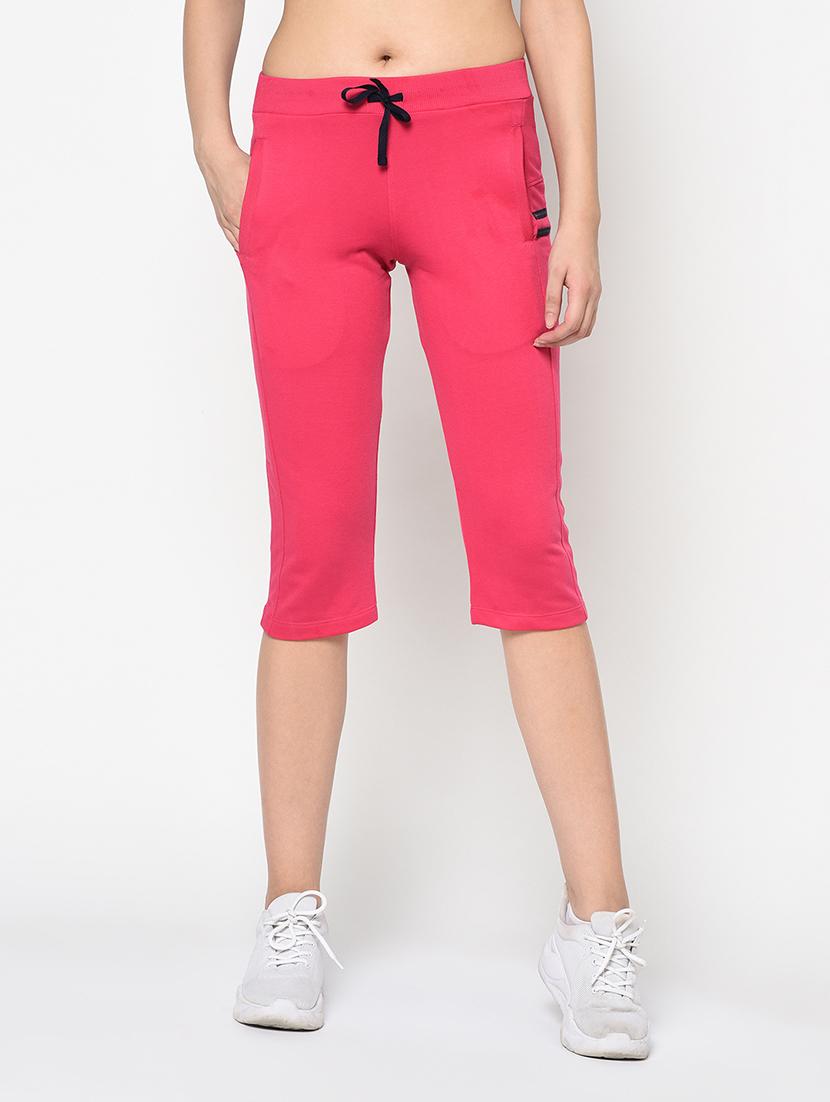 women mid rise cotton blend capri - 21280130 - Zoom Image - 0