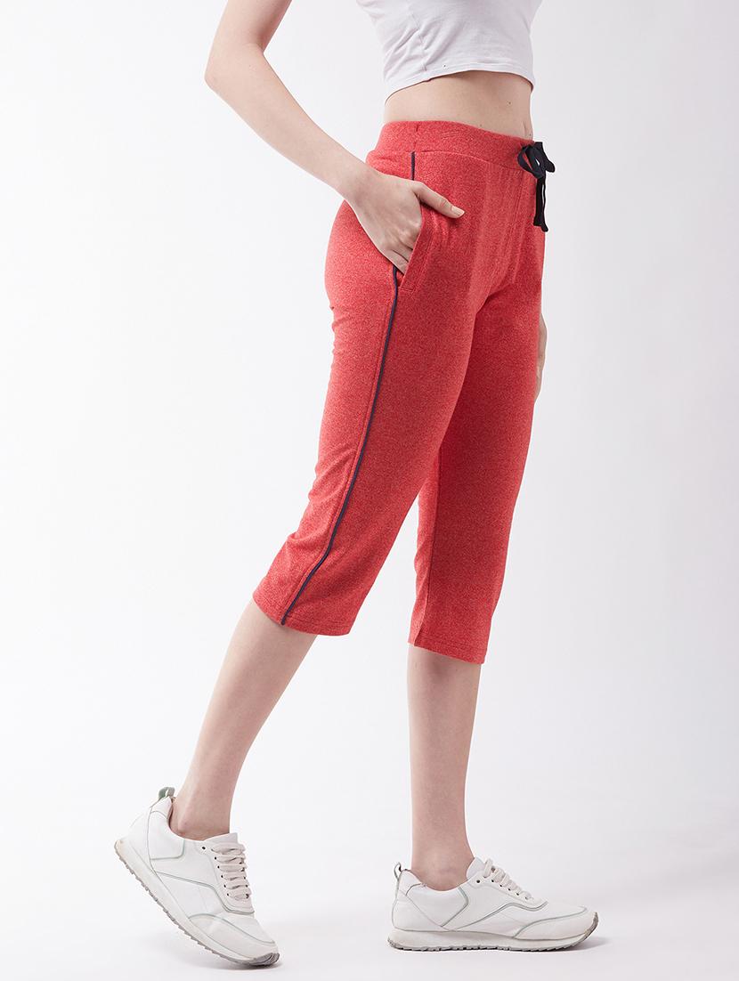 women mid rise cotton blend capri - 21280135 -  Standard Image - 1