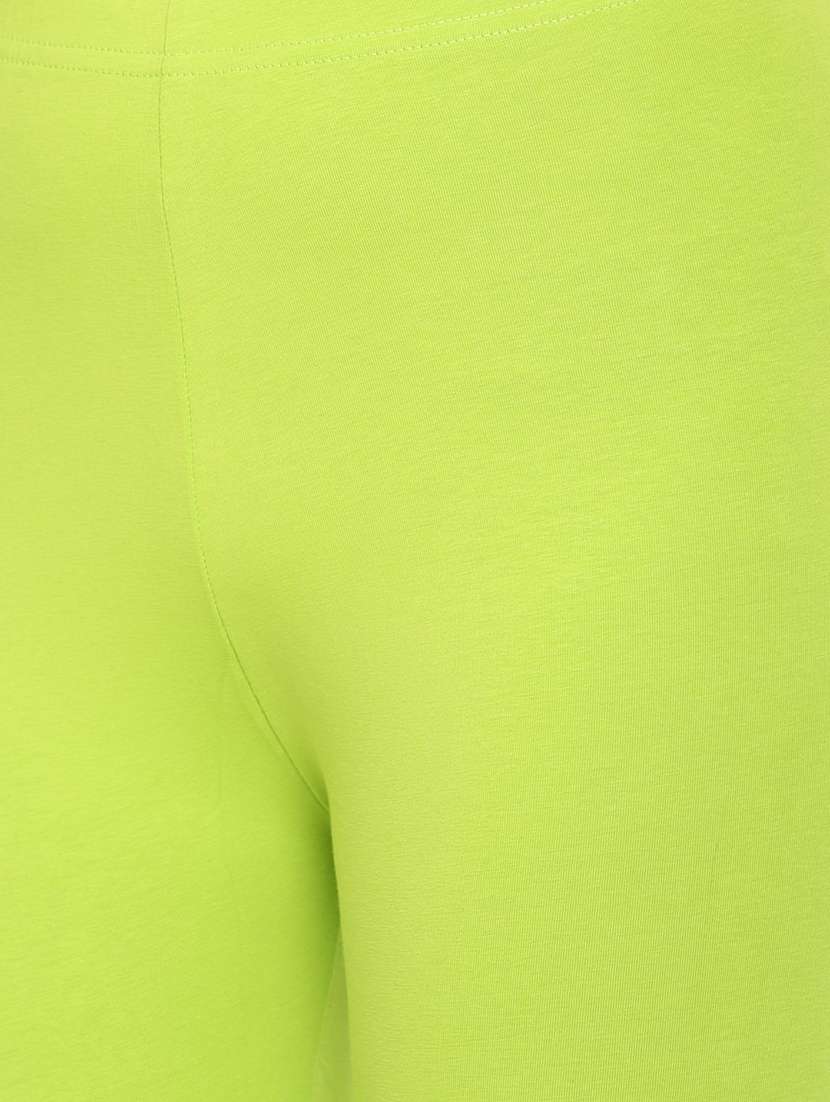 women solid mid rise churidar legging - 21281544 -  Standard Image - 4