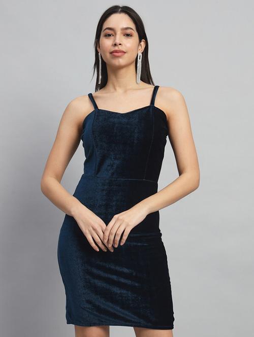 women solids bodycon dress - 21286025 -  Standard Image - 0