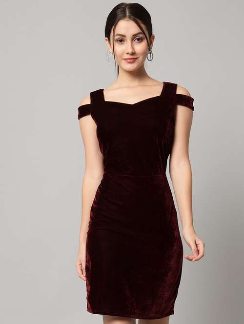 women solids bodycon dress - 21286035 - Standard Image - 0